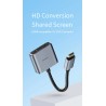 HDMI-kompatibler auf VGA-Adapter - Micro-USB - mit Video-/Audioleistung - 1080p