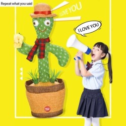 Electronic cactus - talking / singing / dancing / wiggling - funny plush toy - 31cmToys
