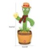 Electronic cactus - talking / singing / dancing / wiggling - funny plush toy - 31cmToys