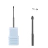 Replaceable rotary heads - for electric nail drill - carbide tungsten - manicure / pedicureNail drills