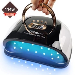 Professionelle Nagellampe – Trockner – mit 4 Timer-Einstellungen/Griff – UV – 57 LED – 114 W