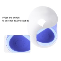 Mini UV nail dryer - 3W - USB - LED - egg shapedNail dryers
