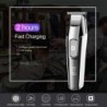 Kemei - professioneller Haarschneider - kabellos - mit digitaler LED-Anzeige