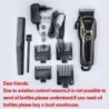 Kemei - professional hair trimmer - cordless - with LED displayHair trimmers