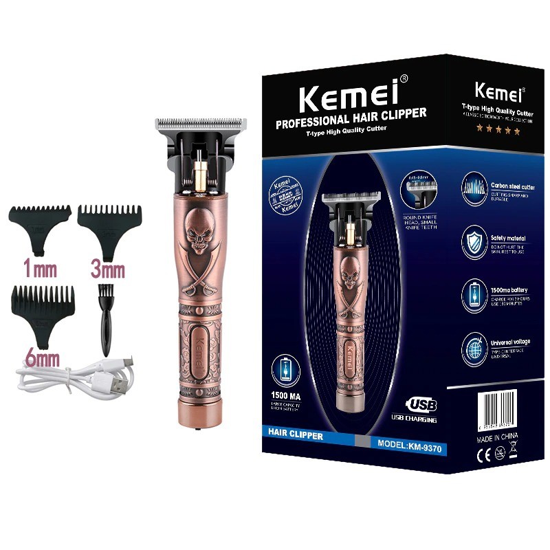 Kemei - Professioneller elektrischer Haarschneider - Rasieren / Schnitzen