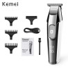 Kemei - professioneller Haarschneider - kabellos - mit digitaler LED-Anzeige