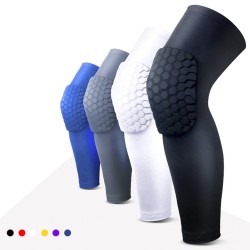 Protective knee / elbow pads - compression sleeve - with honeycomb foam - fitness - sportsSport & Outdoor