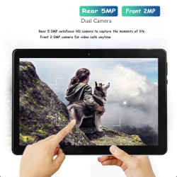 4G LTE tablet - 10.1 inch - 2GB RAM - 32GB ROM - Android 9 - Octa Core - Google Play - GPS - Bluetooth - WiFi - cameraTablets