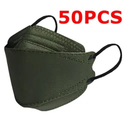 Face / mouth protective face masks - antibacterial - 3-ply - 4D design - FPP2 - KN95Mouth masks