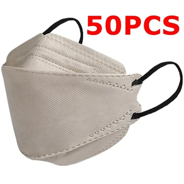 Face / mouth protective face masks - antibacterial - 3-ply - 4D design - FPP2 - KN95Mouth masks