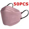Face / mouth protective face masks - antibacterial - 3-ply - 4D design - FPP2 - KN95Mouth masks