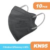 Gesichts-/Mundschutzmasken - antibakteriell - 4-lagig - FPP2 - KN95 - für Kinder