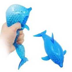 Squeezy blue dolphin - orbeez balls - fidget toy - stress / anxiety reliefToys