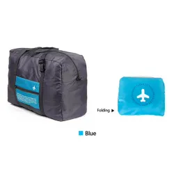 Reisetasche aus wasserdichtem Nylon - großes Fassungsvermögen - faltbar - Unisex