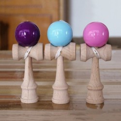 Kendama-Spielzeug aus Holz - Jonglierball - Stressabbau / Lernspielzeug - für Erwachsene / Kinder - 12 cm