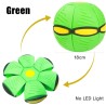 Flat flower shape - disc ball - flying UFO - with LED - throwing toyToys