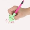 Bleistift-/Stifthalter - Silikongriffhilfe - Korrektur der Fingerhaltung - 10 Stück