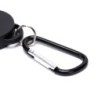 Mini telescopic keychain - retractable pull rope - with carabiner - 5 piecesKeyrings