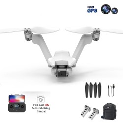 V-förmiger Quadcopter - faltbar - mit Doppelpropeller - zweiachsiger Gimbal - Kamera - GPS - professionelle RC-Drohne