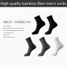 Men's bamboo socks - breathable - compression - long - 10 pairsMen's fashion