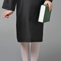 Hat / gown - costume - set for school graduation - for children