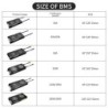 BMS Lifepo4 4S Smart Battery - mit Balancer - Bluetooth / Android / IOS - 12V - 72V - 30A - 200A