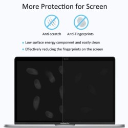 Transparente Schutzfolie - staubdicht - für Macbook Air / Pro