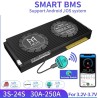 BMS Lifepo4 4S Smart Battery - mit Balancer - Bluetooth / Android / IOS - 12V - 72V - 30A - 200A