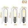 Mini-LED-Lampe - dimmbar - für Kühlschrank / Gefrierschrank / Nähmaschine - E12 / E14 - 1W / 2W / 4W - 20 Stück