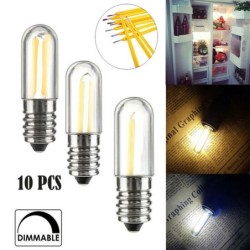 Mini-LED-Lampe - dimmbar - für Kühl- / Gefrierschrank - 1 W / 2 W / 4 W - E14 / E12 - 10 Stück