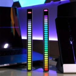 Bunte RGB-Röhre - LED-Streifen - USB - Bluetooth - Sprach- / Musikrhythmuslampe