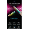 Bunte RGB-Röhre - LED-Streifen - USB - Bluetooth - Sprach- / Musikrhythmuslampe