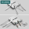 Mr.Green - professionelles Maniküre-Set - Nagelknipser / Schere / Pinzette - 9-tlg