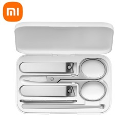 XIAOMI Mijia - manicure / pedicure set - nail clippers / scissors - stainless steel - 5 piecesClippers & Trimmers