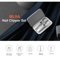 XIAOMI Mijia - Maniküre-/Pediküre-Set - Nagelknipser / Schere - Edelstahl - 5-tlg