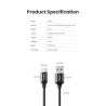 Ugreen - USB-Typ-C-Kabel - Schnellladung - 6A / 5A - 100W - 480Mbps