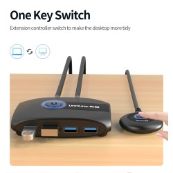 KVM-Switch - USB 2.0 / 3.0 - für Windows 10 / PC / Tastatur / Maus / Drucker - Freigabe / Kopplung