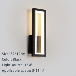 Moderne Acryl-Wandleuchte - LED-Wandleuchte - 16W