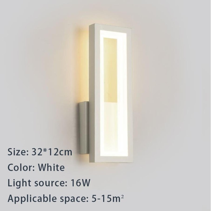 Moderne Acryl-Wandleuchte - LED-Wandleuchte - 16W