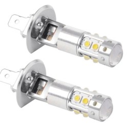 Car headlight - LED bulb - 6000K - H1 - 80W - 2 piecesH1