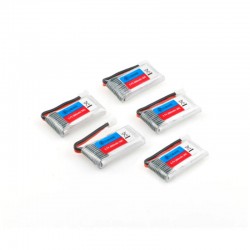 Eachine E011 - 3,7 V - 260 mAh - 30 C Akku / USB-Ladegerät - 5 Stück