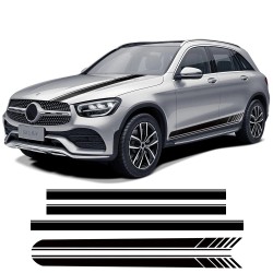 C63 style - side / roof stripes - car stickers - for Mercedes Benz GLC ClassStickers