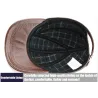 Modisches Vintage Baseballcap - echtes Leder - Unisex