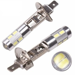 Car / motorcycle LED bulb - H1 5630 - 12V - 6000K - 2 piecesH1