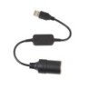 Car cigarette lighter socket - USB 5V To 12V - wiredCigarette lighters