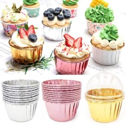 Cupcake-Förmchen aus Papier – Backförmchen – ölbeständig