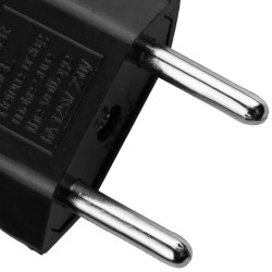 US zu EU - Flach- zu Rundsteckeradapter - Konverter - 5 Stück