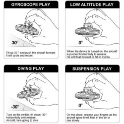 FLYNOVA - flying spinner - boomerang - magic mini UFO - drone - original toyToys