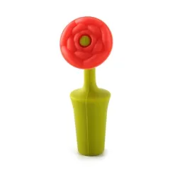 Weinflaschenverschluss - Silikon - Blumenform