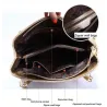 Luxurious leather bags - set 3 piecesSets